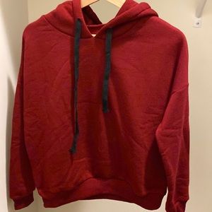 Red Sweatshirt One Size